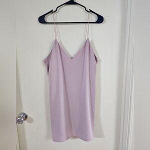 Tobi Lavender V-Neck Dress